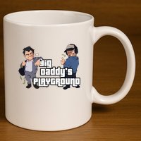 Geekvention Ned Luke Big DaddyS Playground 11oz C Handle Ceramic Mug