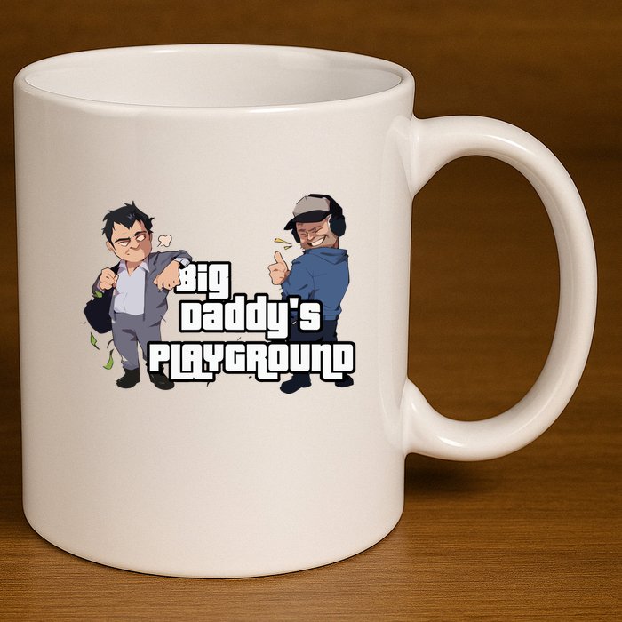Geekvention Ned Luke Big DaddyS Playground 11oz C Handle Ceramic Mug