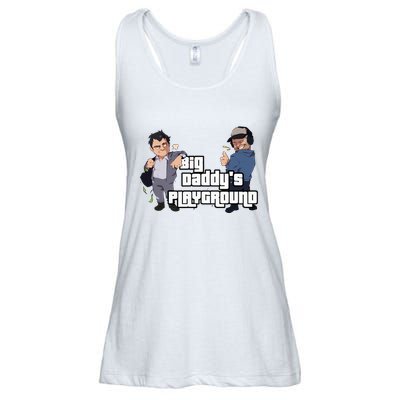 Geekvention Ned Luke Big DaddyS Playground Ladies Essential Flowy Tank
