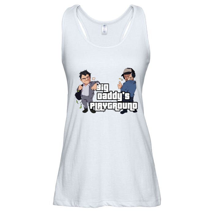 Geekvention Ned Luke Big DaddyS Playground Ladies Essential Flowy Tank