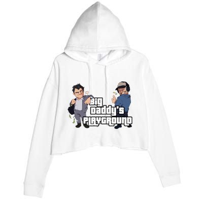 Geekvention Ned Luke Big DaddyS Playground Crop Fleece Hoodie