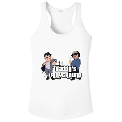 Geekvention Ned Luke Big DaddyS Playground Ladies PosiCharge Competitor Racerback Tank