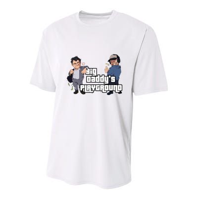 Geekvention Ned Luke Big DaddyS Playground Youth Performance Sprint T-Shirt