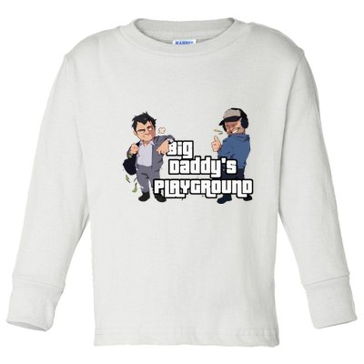 Geekvention Ned Luke Big DaddyS Playground Toddler Long Sleeve Shirt