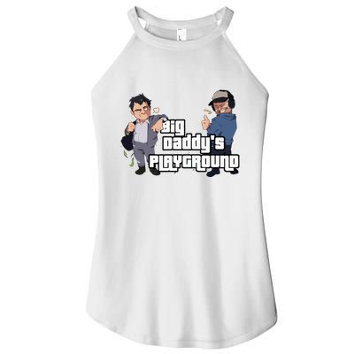 Geekvention Ned Luke Big DaddyS Playground Women's Perfect Tri Rocker Tank