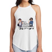 Geekvention Ned Luke Big DaddyS Playground Women's Perfect Tri Rocker Tank