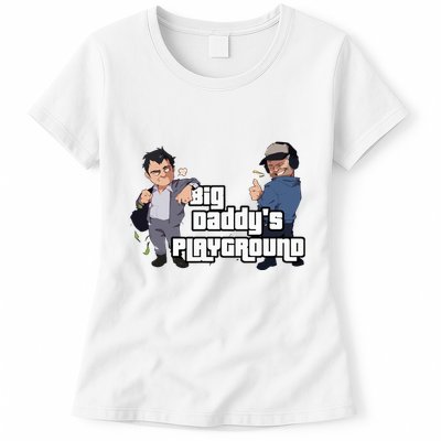 Geekvention Ned Luke Big DaddyS Playground Womens T-Shirt