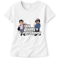 Geekvention Ned Luke Big DaddyS Playground Womens T-Shirt