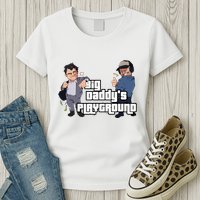 Geekvention Ned Luke Big DaddyS Playground Womens T-Shirt