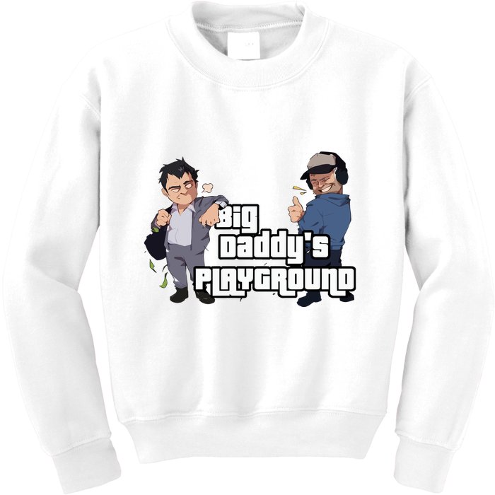 Geekvention Ned Luke Big DaddyS Playground Kids Sweatshirt