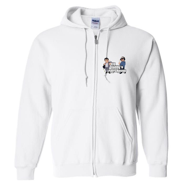 Geekvention Ned Luke Big DaddyS Playground Full Zip Hoodie