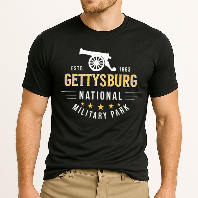 Gettysburg National Military Park Cooling Performance Crew T-Shirt