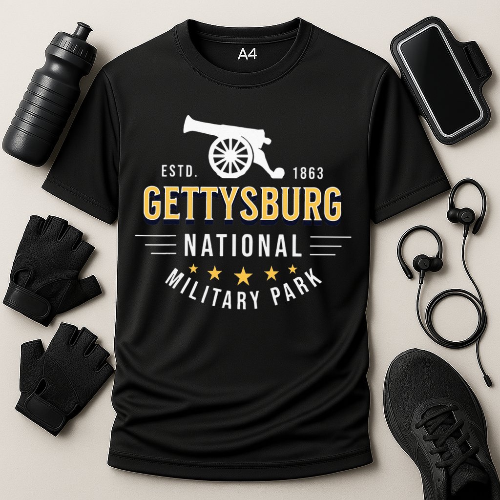 Gettysburg National Military Park Cooling Performance Crew T-Shirt
