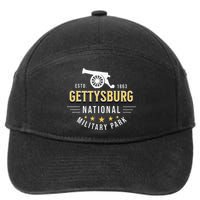 Gettysburg National Military Park 7-Panel Snapback Hat