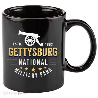 Gettysburg National Military Park 11oz C Handle Ceramic Mug