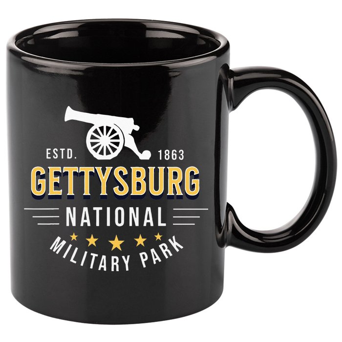 Gettysburg National Military Park 11oz C Handle Ceramic Mug