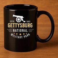 Gettysburg National Military Park 11oz C Handle Ceramic Mug