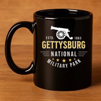 Gettysburg National Military Park 11oz C Handle Ceramic Mug