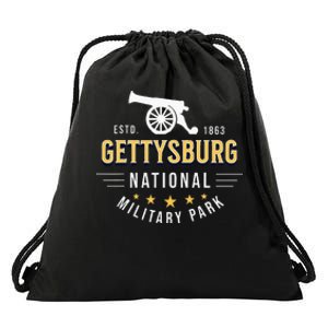 Gettysburg National Military Park Drawstring Bag