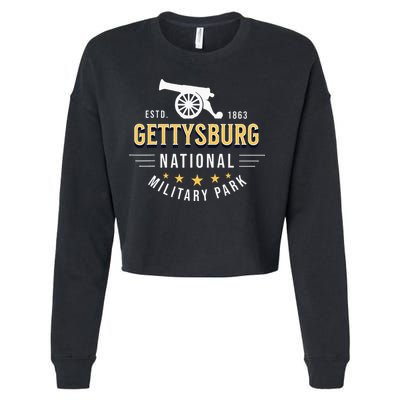 Gettysburg National Military Park Cropped Pullover Crew