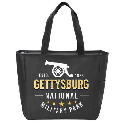 Gettysburg National Military Park Zip Tote Bag