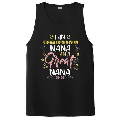 Great Nana Mom Grandmother Mother's Day Funny PosiCharge Competitor Tank