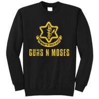 Guns N Moses Israel Defense Forces IDF Tzahal Krav Maga Sweatshirt