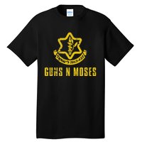 Guns N Moses Israel Defense Forces IDF Tzahal Krav Maga Tall T-Shirt