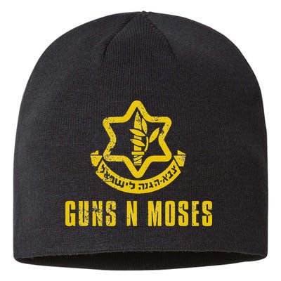 Guns N Moses Israel Defense Forces IDF Tzahal Krav Maga Sustainable Beanie