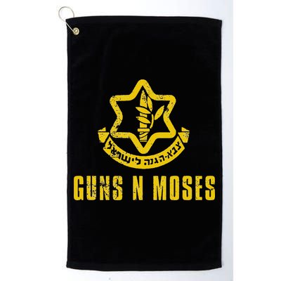 Guns N Moses Israel Defense Forces IDF Tzahal Krav Maga Golf Towel