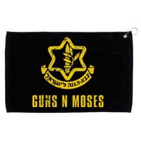 Guns N Moses Israel Defense Forces Idf Tzahal Krav Maga Grommeted Golf Towel