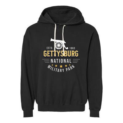 Gettysburg National Military Park Garment-Dyed Fleece Hoodie