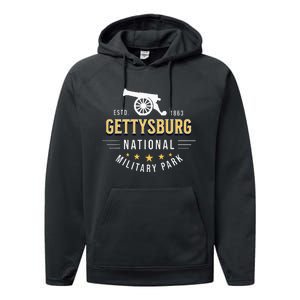 Gettysburg National Military Park Performance Fleece Hoodie