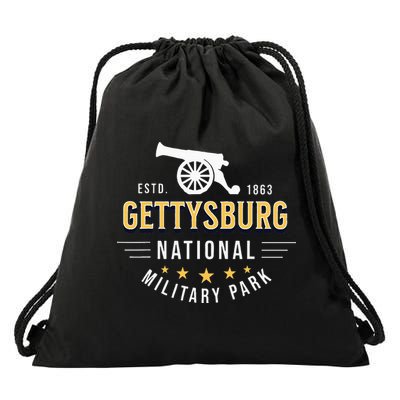 Gettysburg National Military Park Drawstring Bag