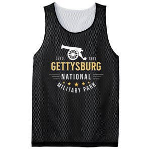 Gettysburg National Military Park Mesh Reversible Basketball Jersey Tank