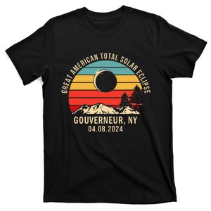 Gouverneur Ny New York Total Solar Eclipse 2024 T-Shirt