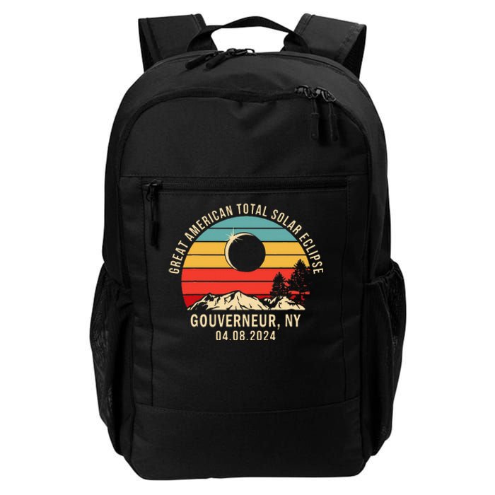 Gouverneur Ny New York Total Solar Eclipse 2024 Daily Commute Backpack