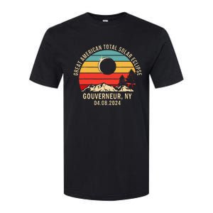 Gouverneur Ny New York Total Solar Eclipse 2024 Softstyle CVC T-Shirt