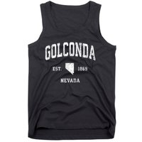 Golconda Nevada Nv Vintage Athletic Sports Tank Top