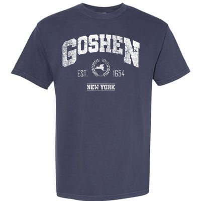 Goshen Ny New York Vintage Throwback Garment-Dyed Heavyweight T-Shirt