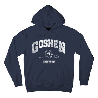 Goshen Ny New York Vintage Throwback Hoodie