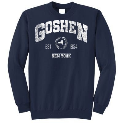 Goshen Ny New York Vintage Throwback Tall Sweatshirt