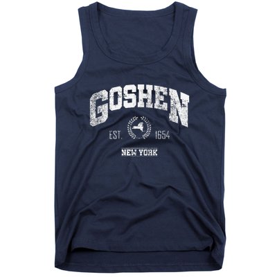 Goshen Ny New York Vintage Throwback Tank Top