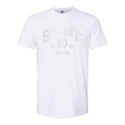 Goshen Ny New York Vintage Throwback Softstyle CVC T-Shirt