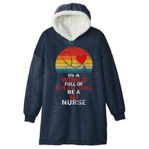 Gi Nurse Nurses Week Gastroenterology Endoscopy Nurse Gift Hooded Wearable Blanket