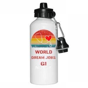 Gi Nurse Nurses Week Gastroenterology Endoscopy Nurse Gift Aluminum Water Bottle