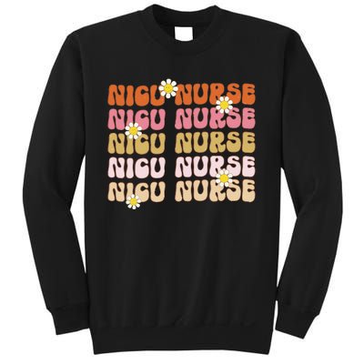 Groovy NICU Nurse Neonatal Intensive Care Unit Cute Sweatshirt