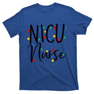 G5r7 Nicu Nurse Christmas Pajama Merry Xmas Nicu Nursing Funny Gift T-Shirt