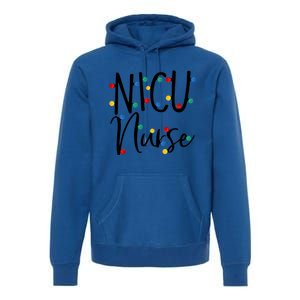 G5r7 Nicu Nurse Christmas Pajama Merry Xmas Nicu Nursing Funny Gift Premium Hoodie