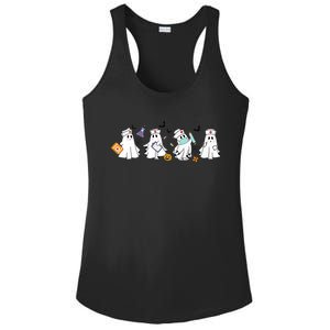 Ghost Nurses Nurse Halloween For Nurse Spooky Season Trick Gift Ladies PosiCharge Competitor Racerback Tank